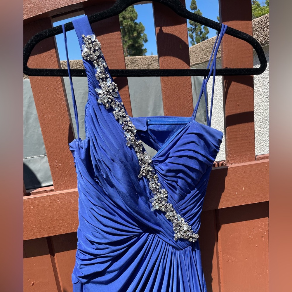 Blue Evening/Prom Gown - Picture 4 of 5